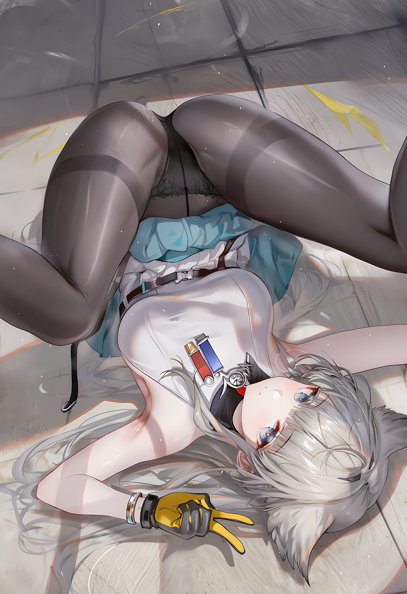 This is a pixiv picture whose title is perlica/ペリカ/佩丽卡.