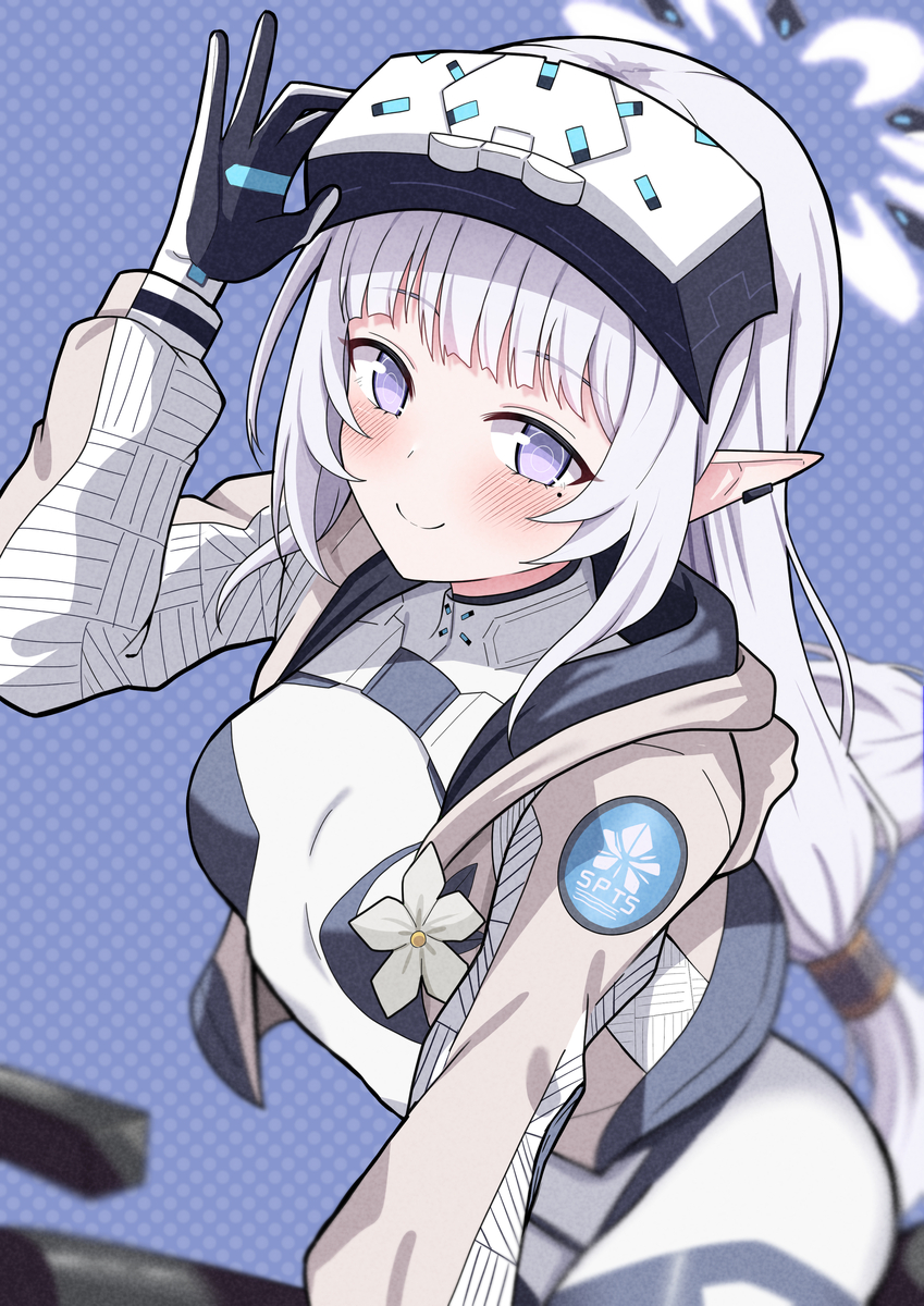 This is a pixiv picture whose title is 臨戦ヒマリちゃん🏍️.