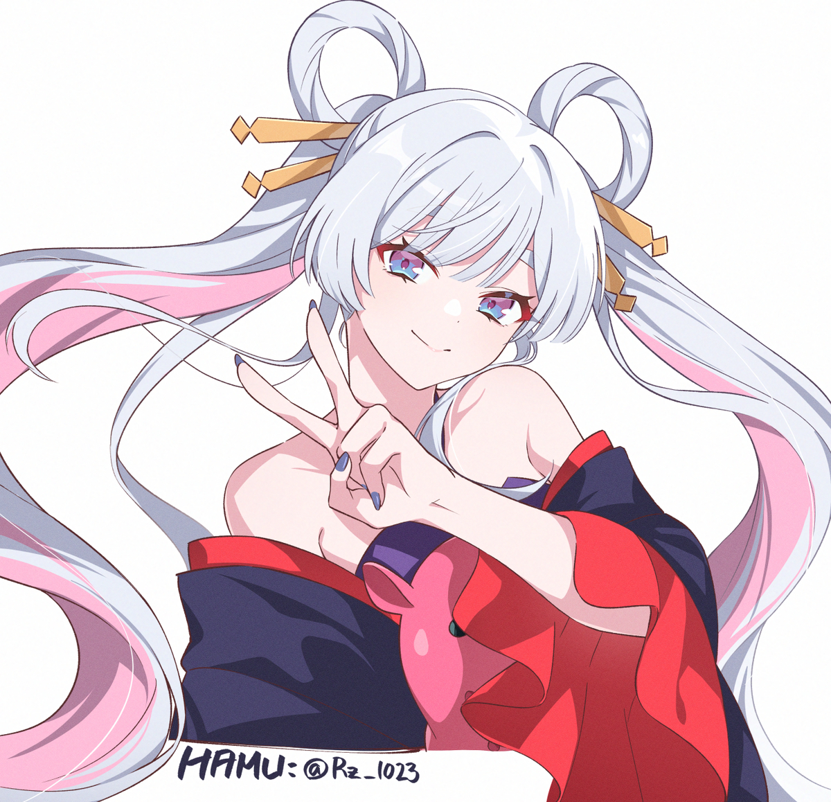 This is a pixiv picture whose title is ヤチヨ.