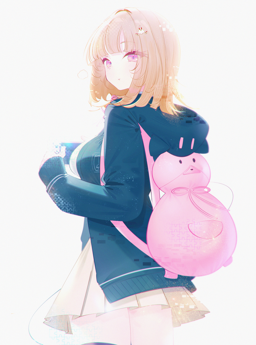 This is a pixiv picture whose title is 超高校級のゲーマー.