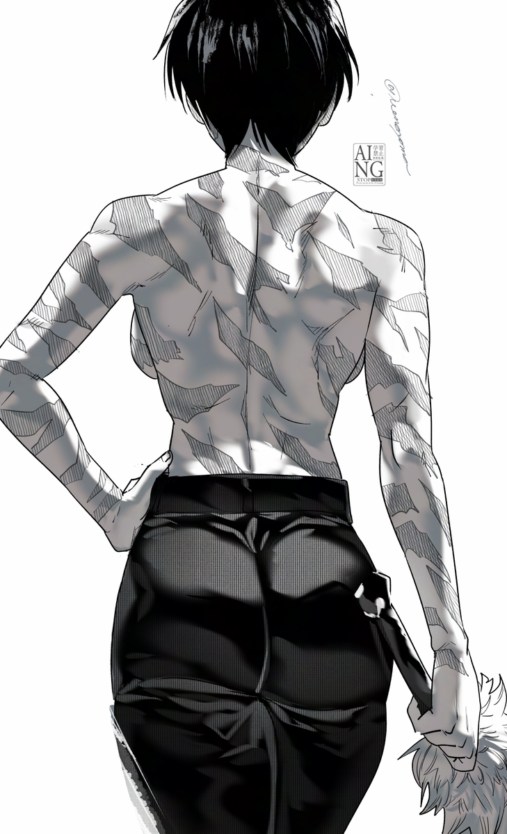 This is a pixiv picture whose title is 禪院真希.