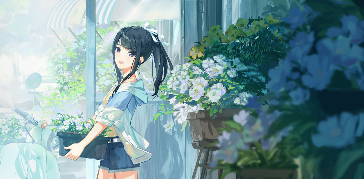 This is a pixiv picture whose title is 无题.