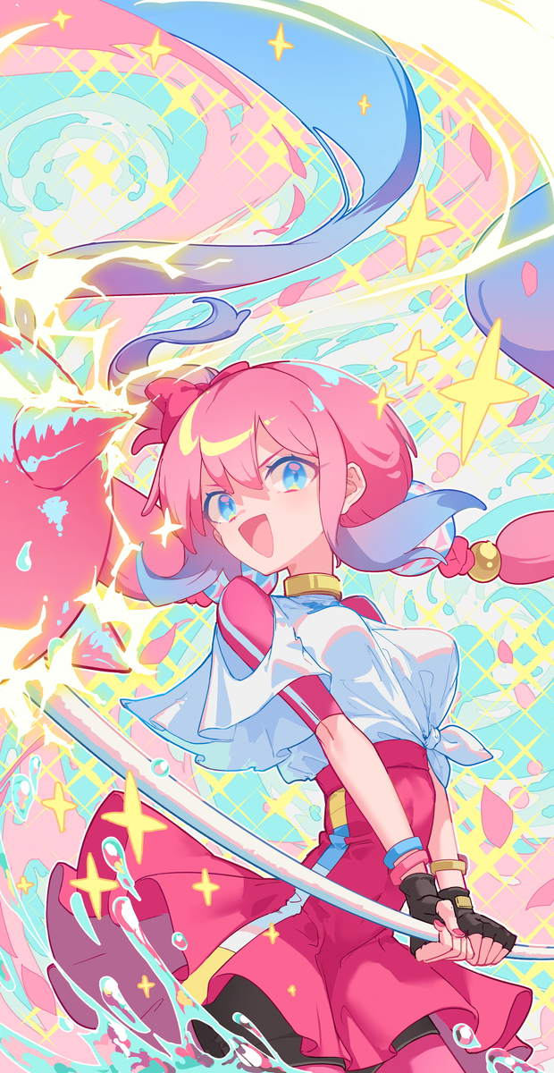 This is a pixiv picture whose title is Candy Knock !.