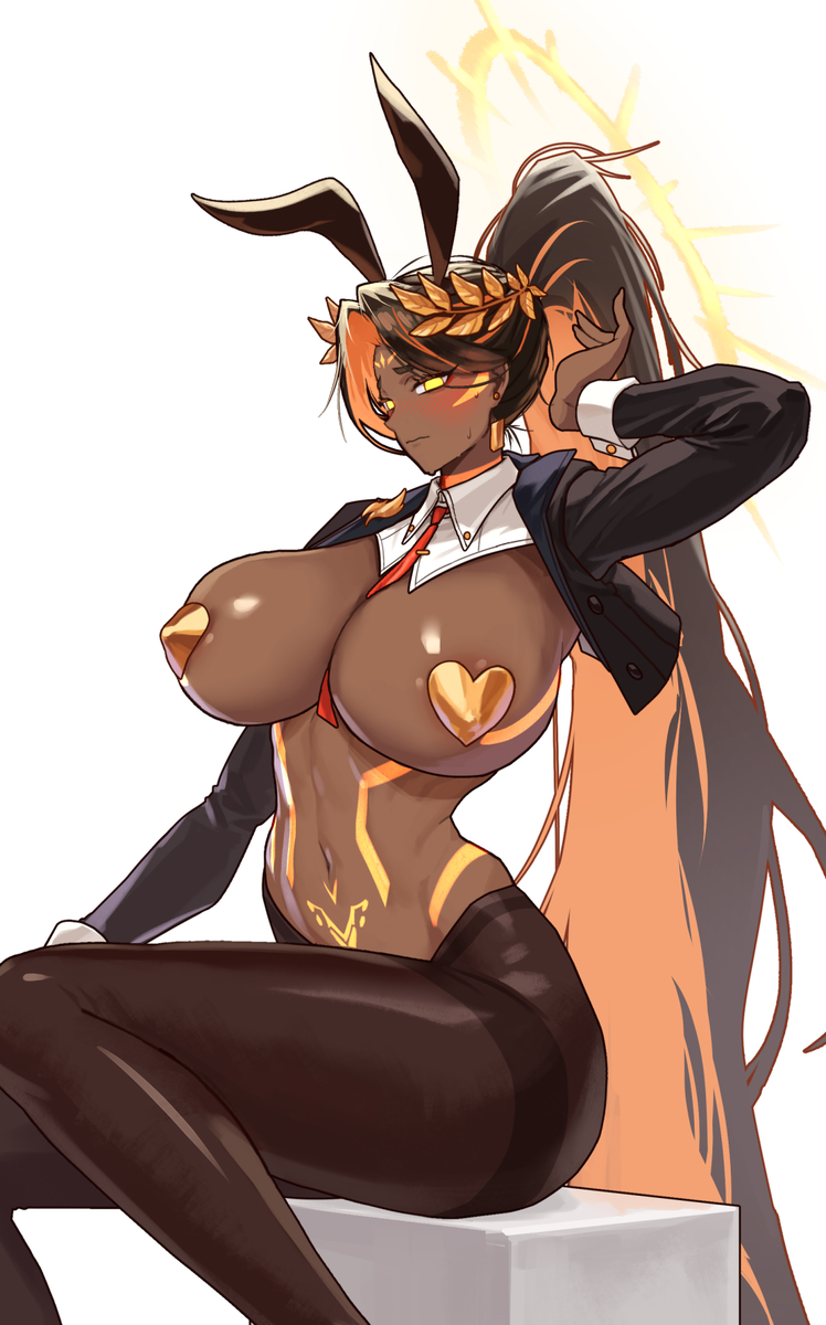 This is a pixiv picture whose title is Emperor of Mankind ♀.