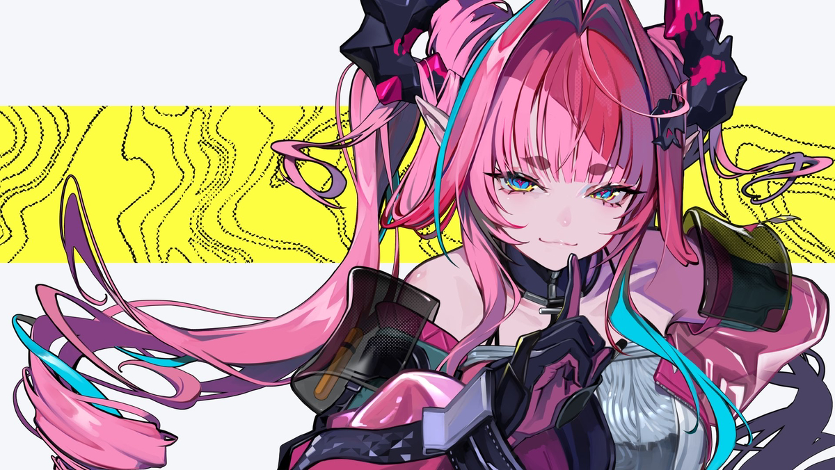 This is a pixiv picture whose title is 「アークナイツ：エンドフィールド」リリース記念イラスト.