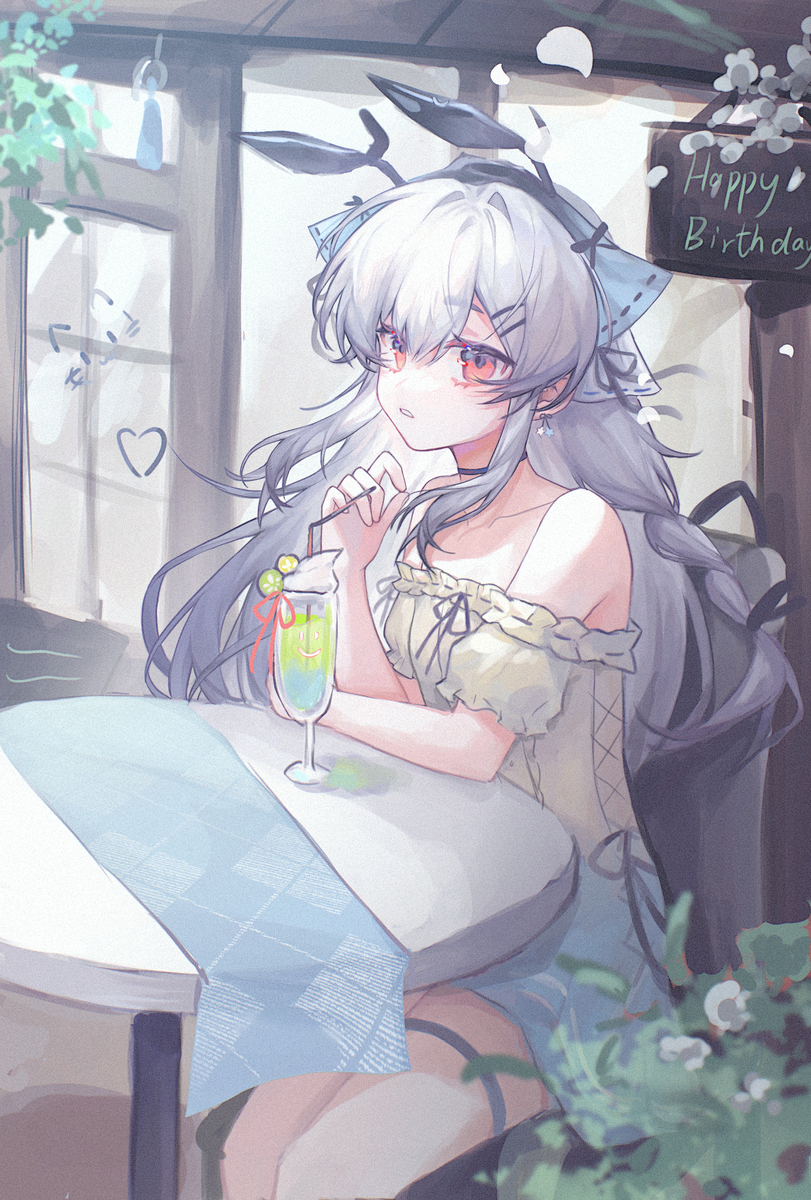 This is a pixiv picture whose title is 温蒂生日快乐.