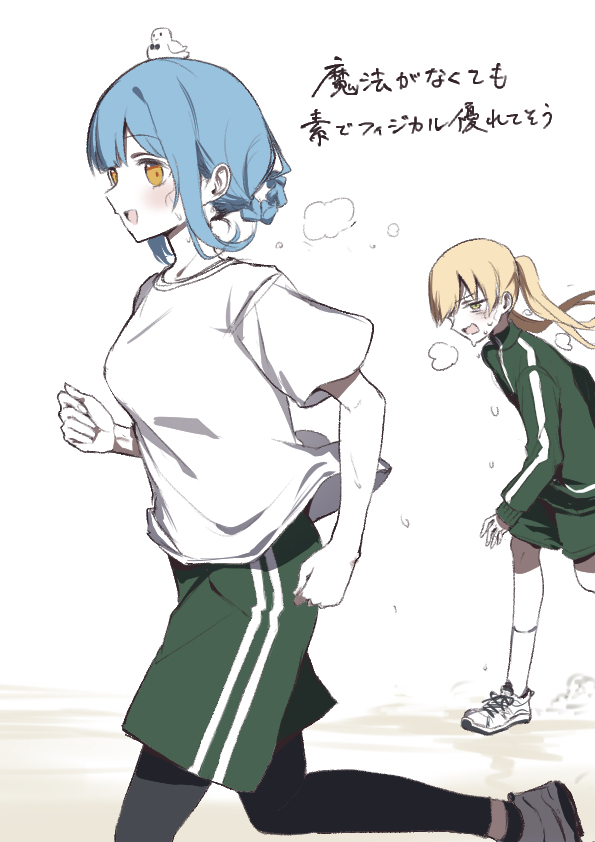 This is a pixiv picture whose title is シェリーの運動神経.