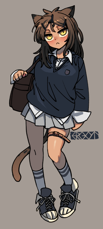 This is a pixiv picture whose title is 反抗期× 種族特性○.