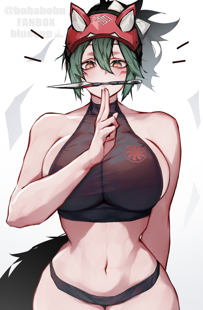 This is a pixiv picture whose title is Kiriko.