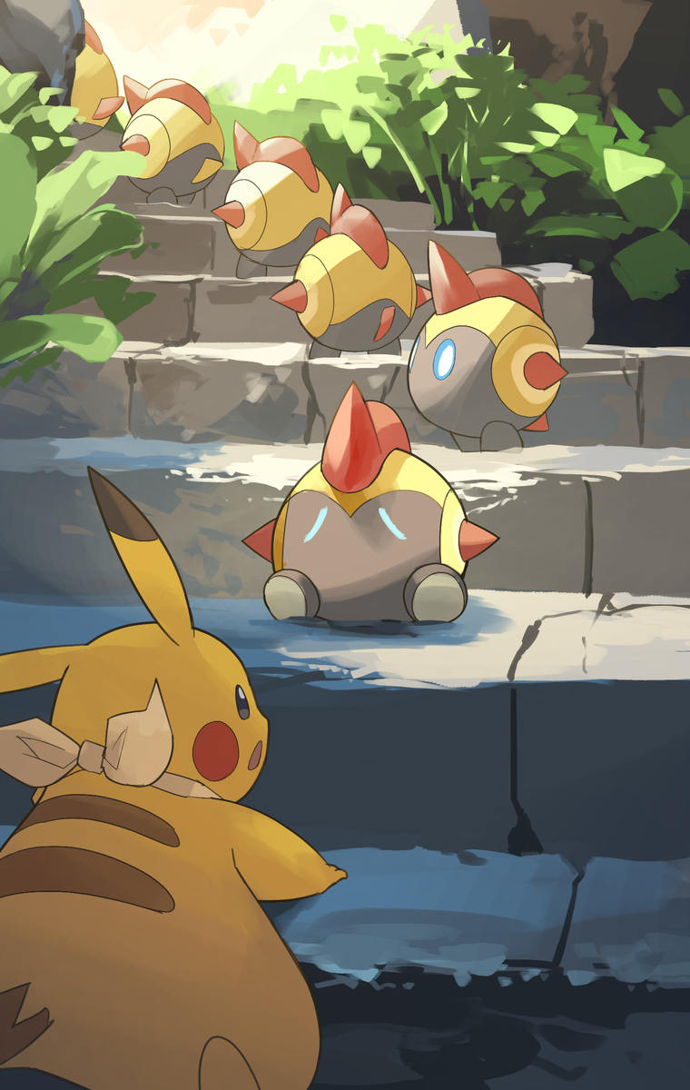 This is a pixiv picture whose title is つかれた.