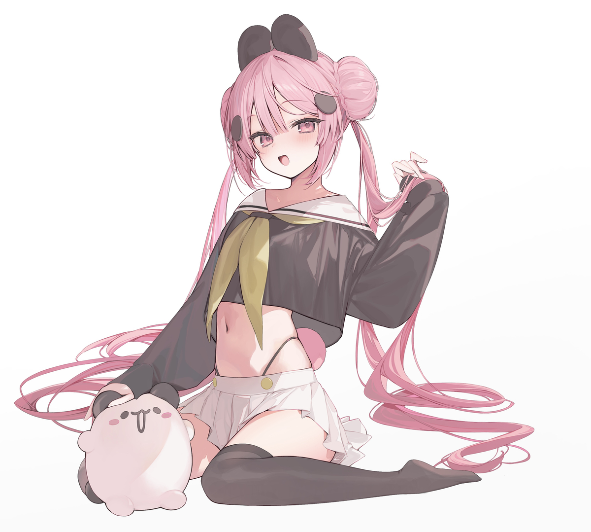 This is a pixiv picture whose title is 真の点P全体絵っ！.