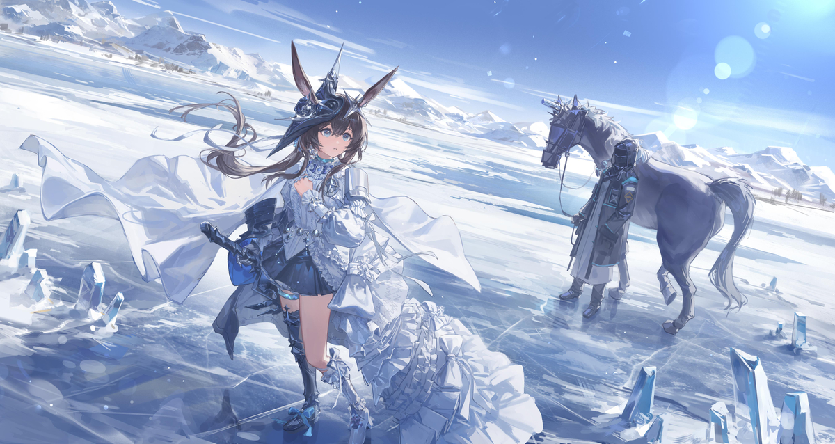 This is a pixiv picture whose title is 阿米娅.