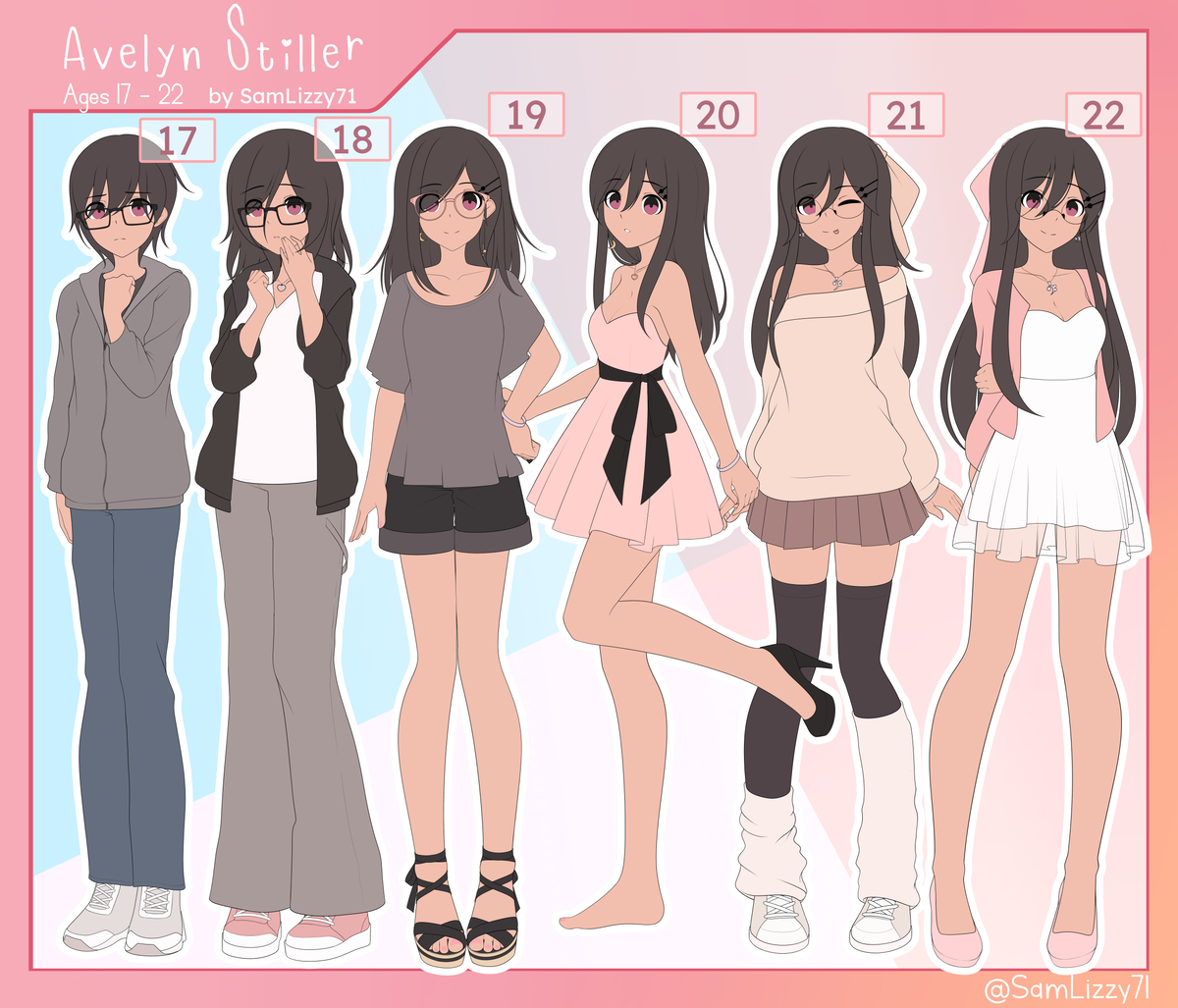 This is a pixiv picture whose title is Avelyn Timeline.