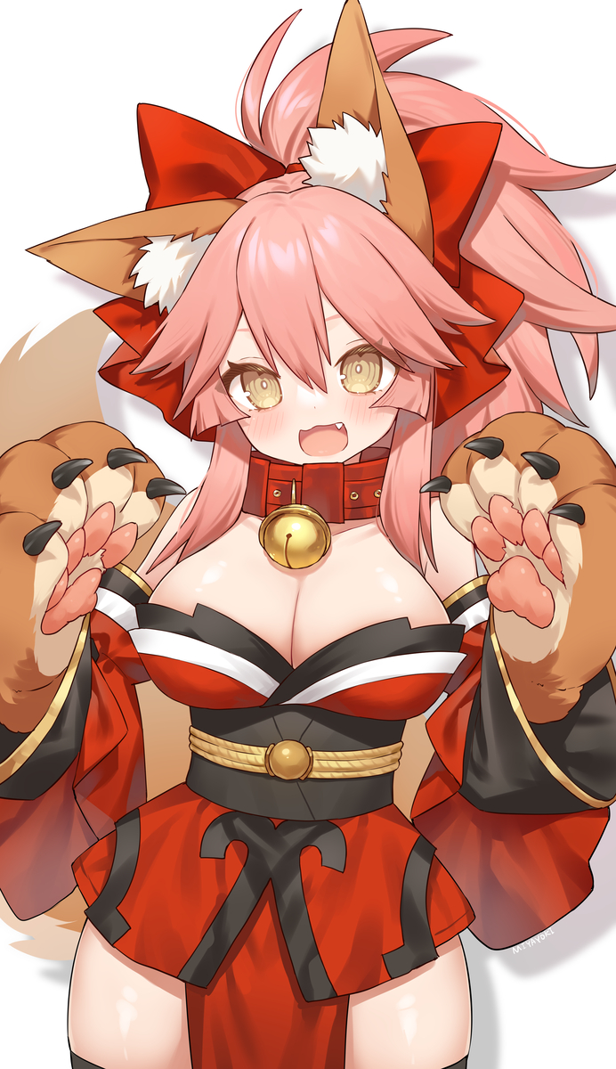 This is a pixiv picture whose title is タマモキャット.