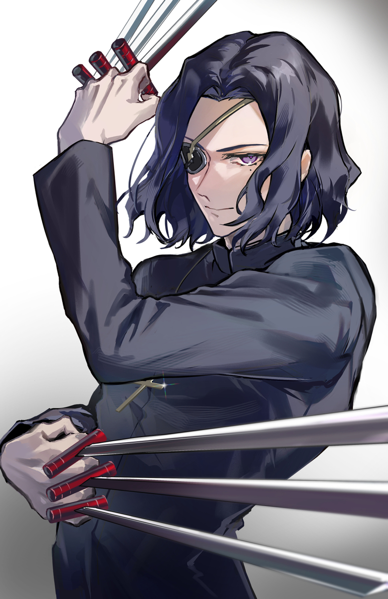 This is a pixiv picture whose title is ハンザ神父.