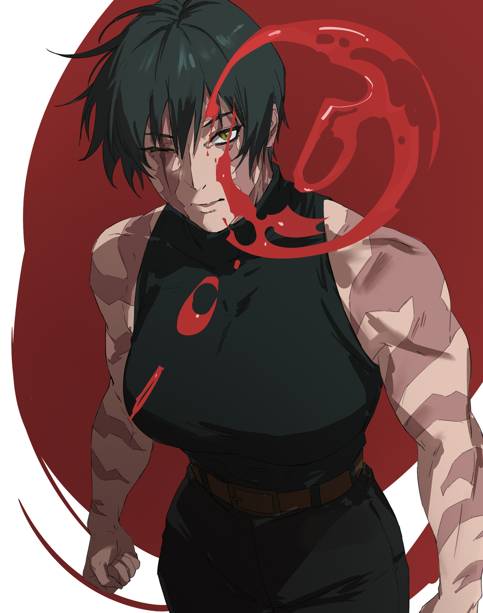 This is a pixiv picture whose title is Maki.