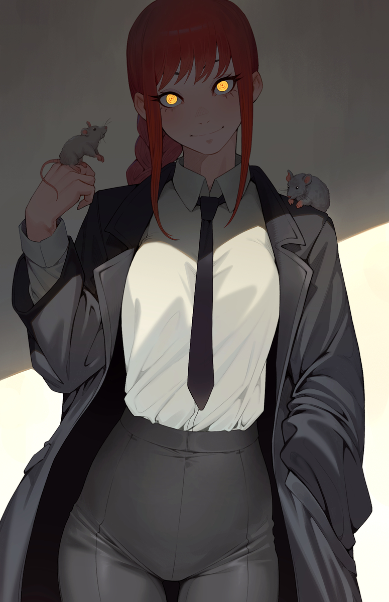 This is a pixiv picture whose title is マキマ.