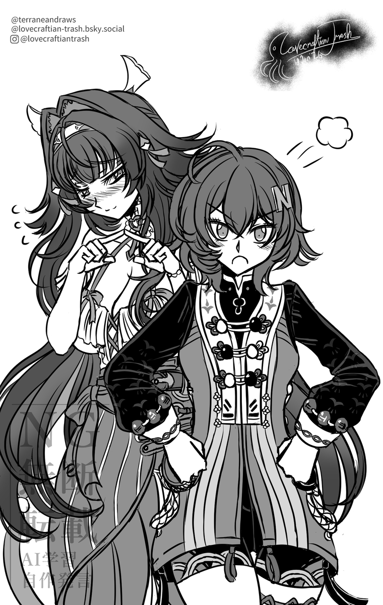 This is a pixiv picture whose title is "she asked for no pickles".