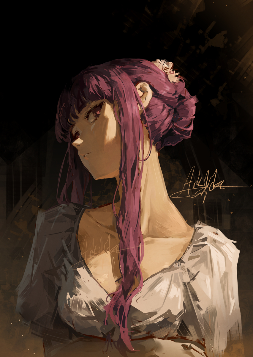 This is a pixiv picture whose title is Fern.