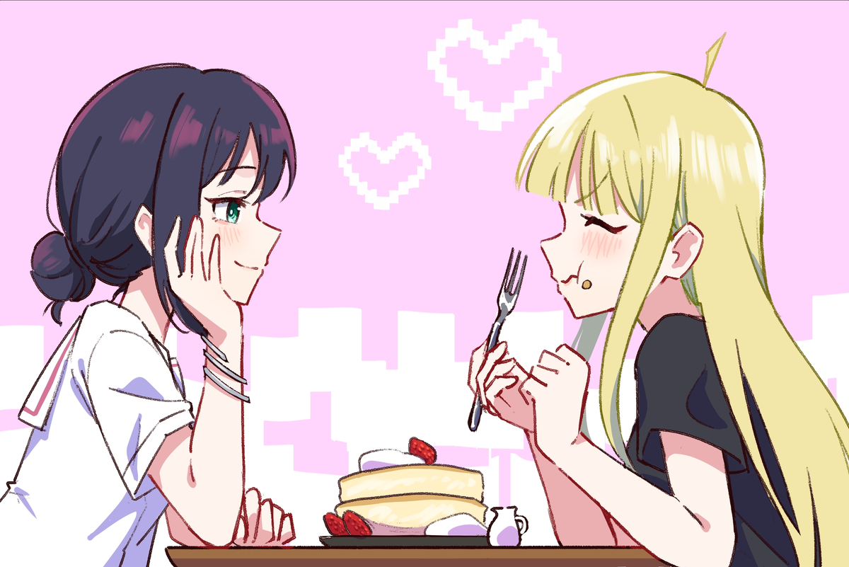 This is a pixiv picture whose title is ハピエンパンケーキ𓌉🥞𓇋 ‎.