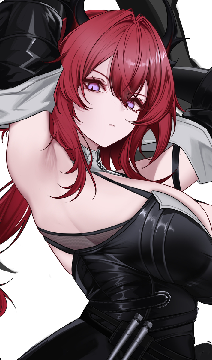 This is a pixiv picture whose title is Laevatain.