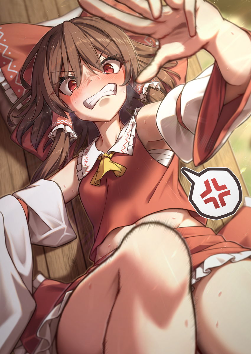 This is a pixiv picture whose title is スーパーカワイイ赤面ブチギレイムさん（寄稿作品）.