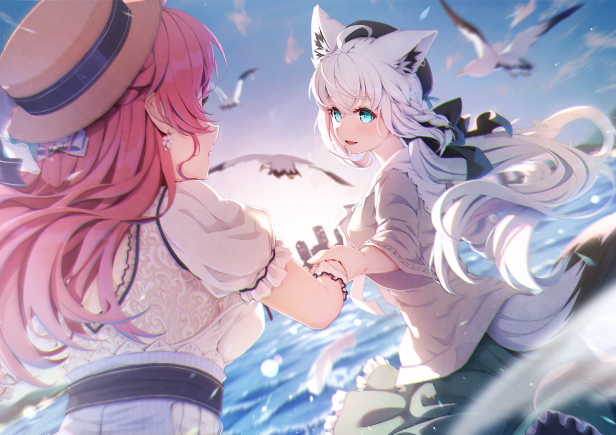 This is a pixiv picture whose title is こっちおいでよ.