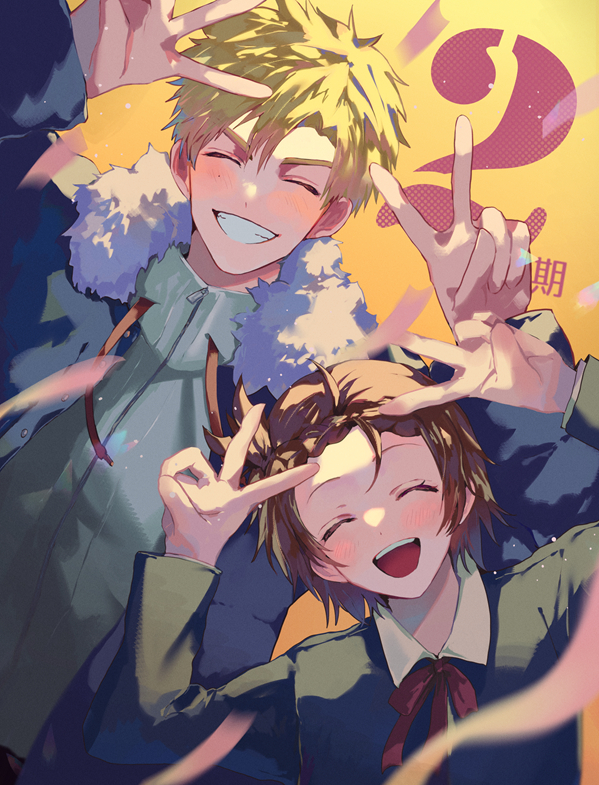 This is a pixiv picture whose title is 祝アニメメダリスト２期.