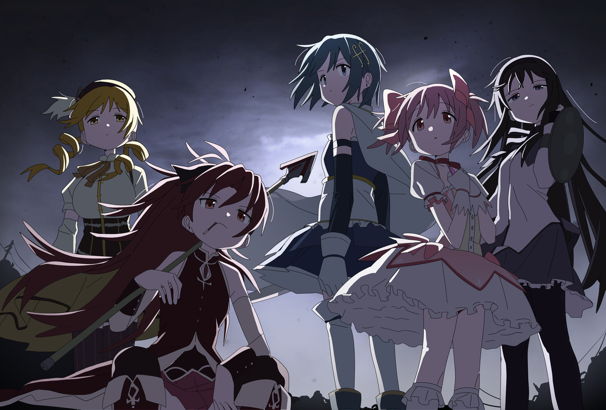 This is a pixiv picture whose title is まどか☆マギカ.