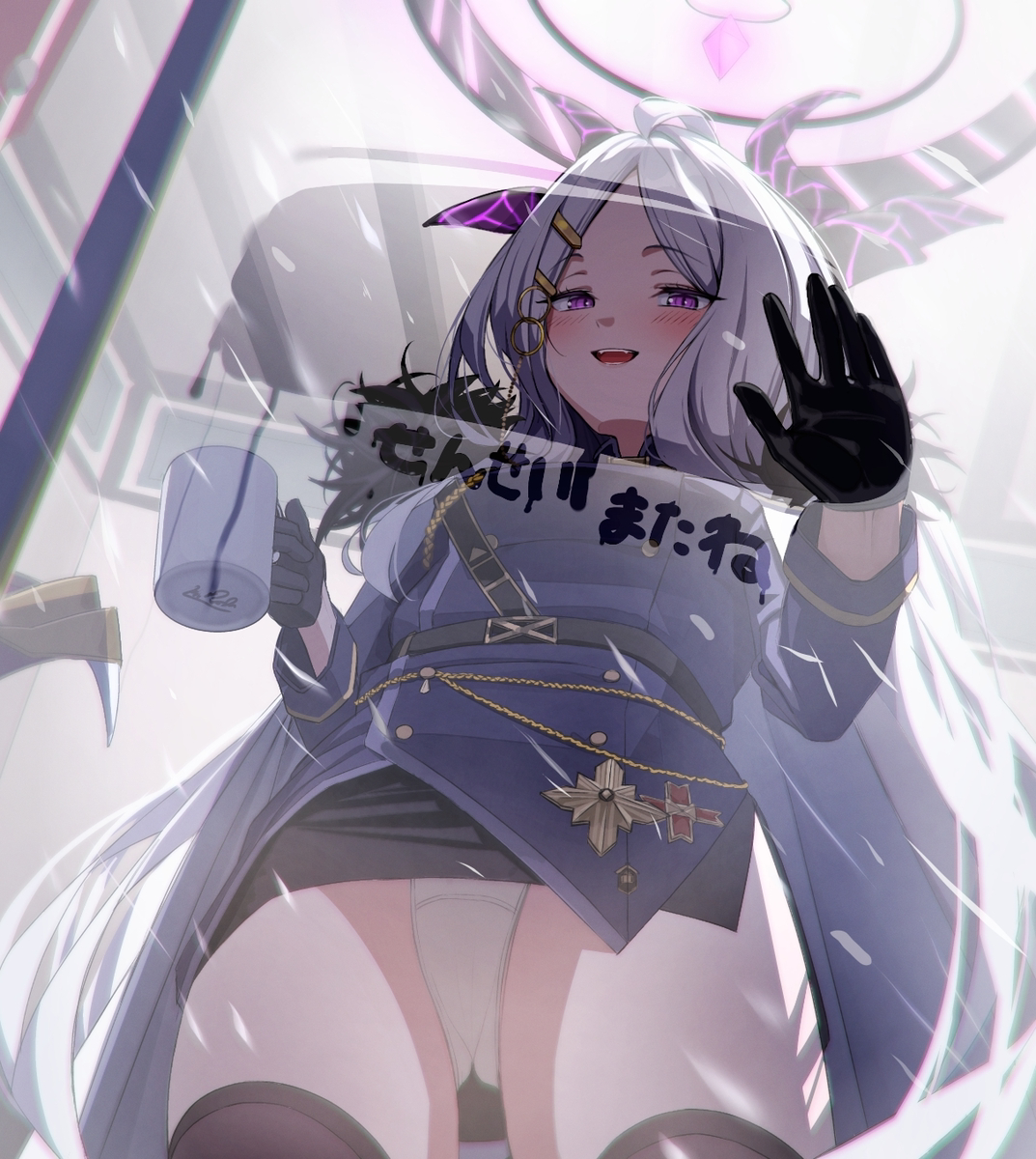 This is a pixiv picture whose title is ヒナチャンまたね👋.