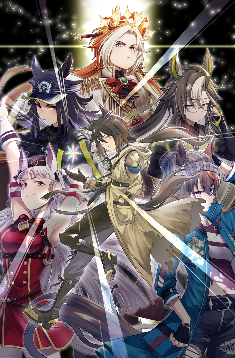 This is a pixiv picture whose title is 光を紡いで.