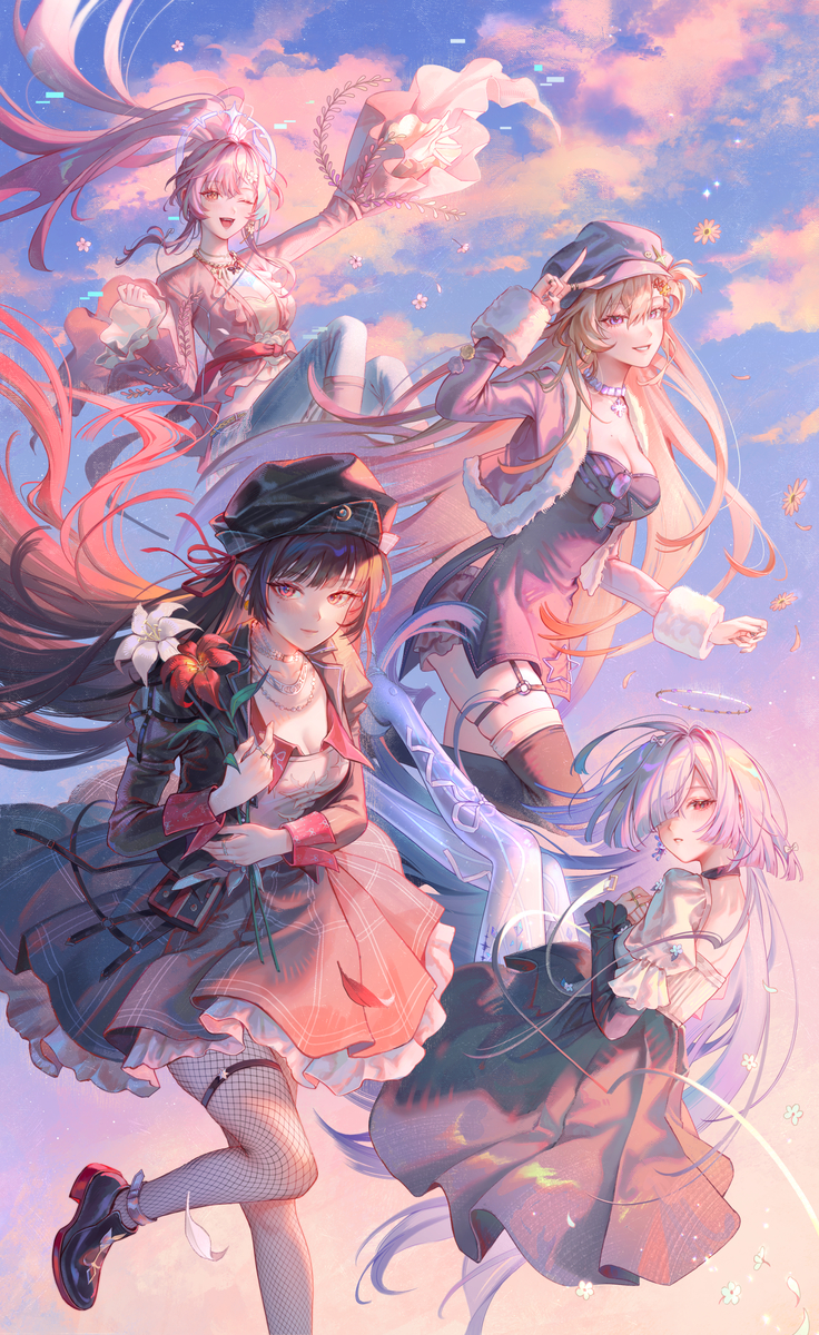 This is a pixiv picture whose title is 🎀.