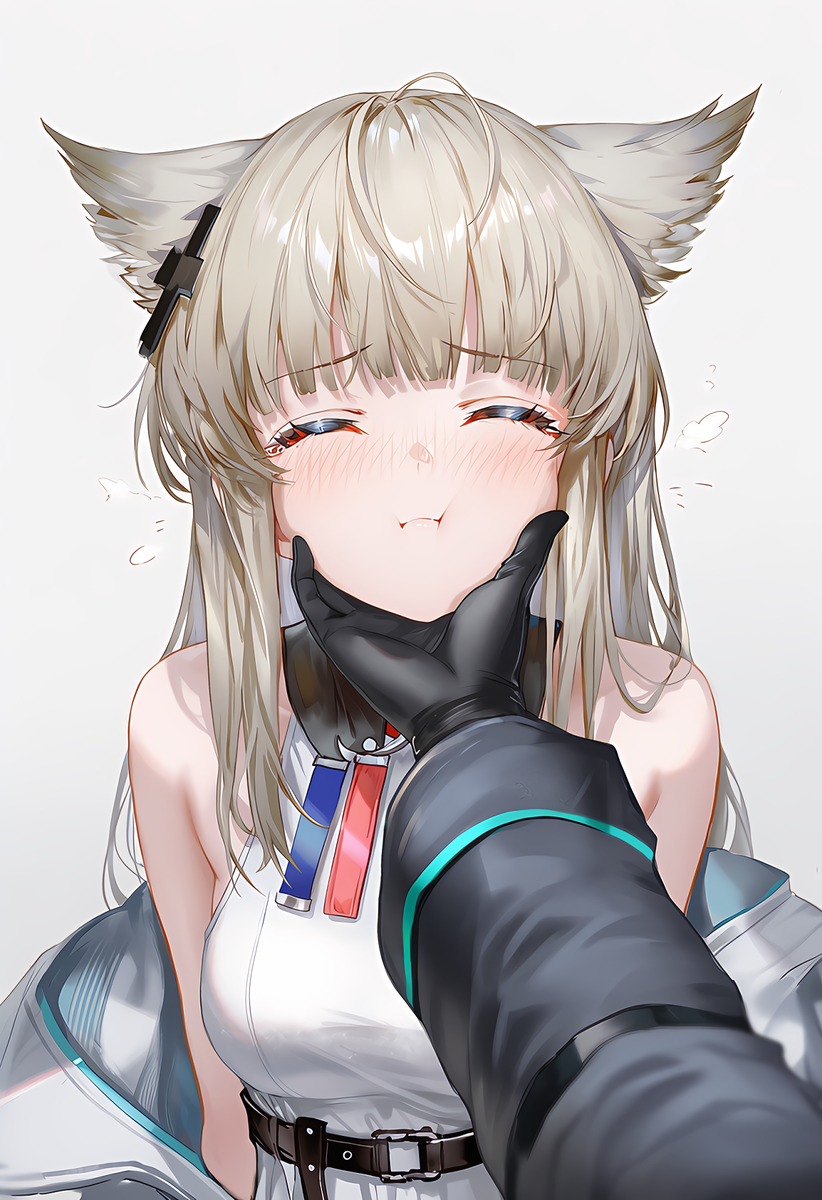 This is a pixiv picture whose title is 新人.