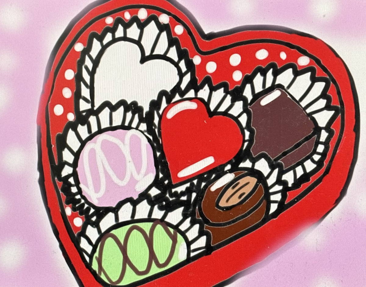 This is a pixiv picture whose title is バレンタインチョコレート❤️🍫🤍.