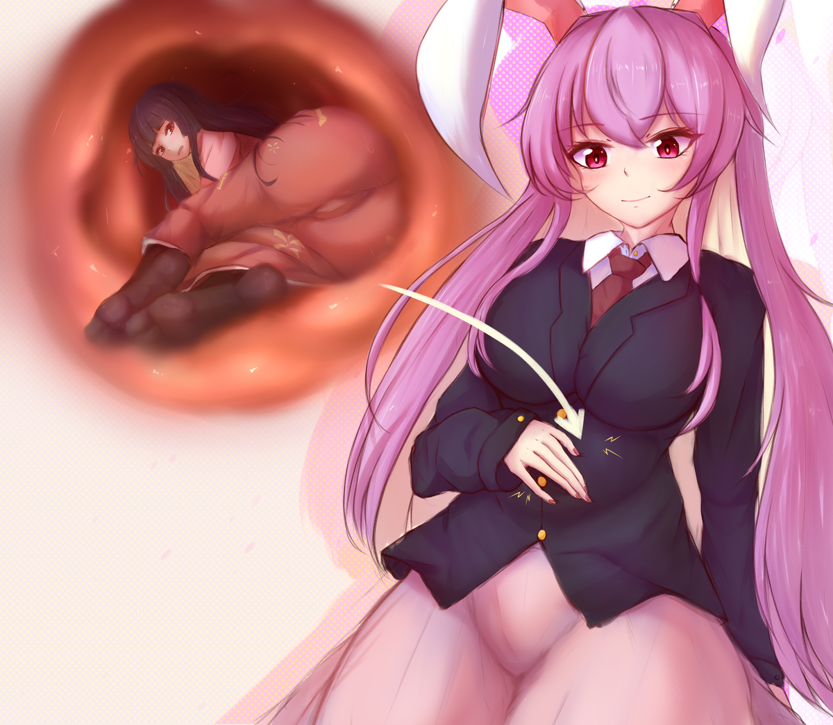 This is a pixiv picture whose title is 辉姑娘的笼子2.0.