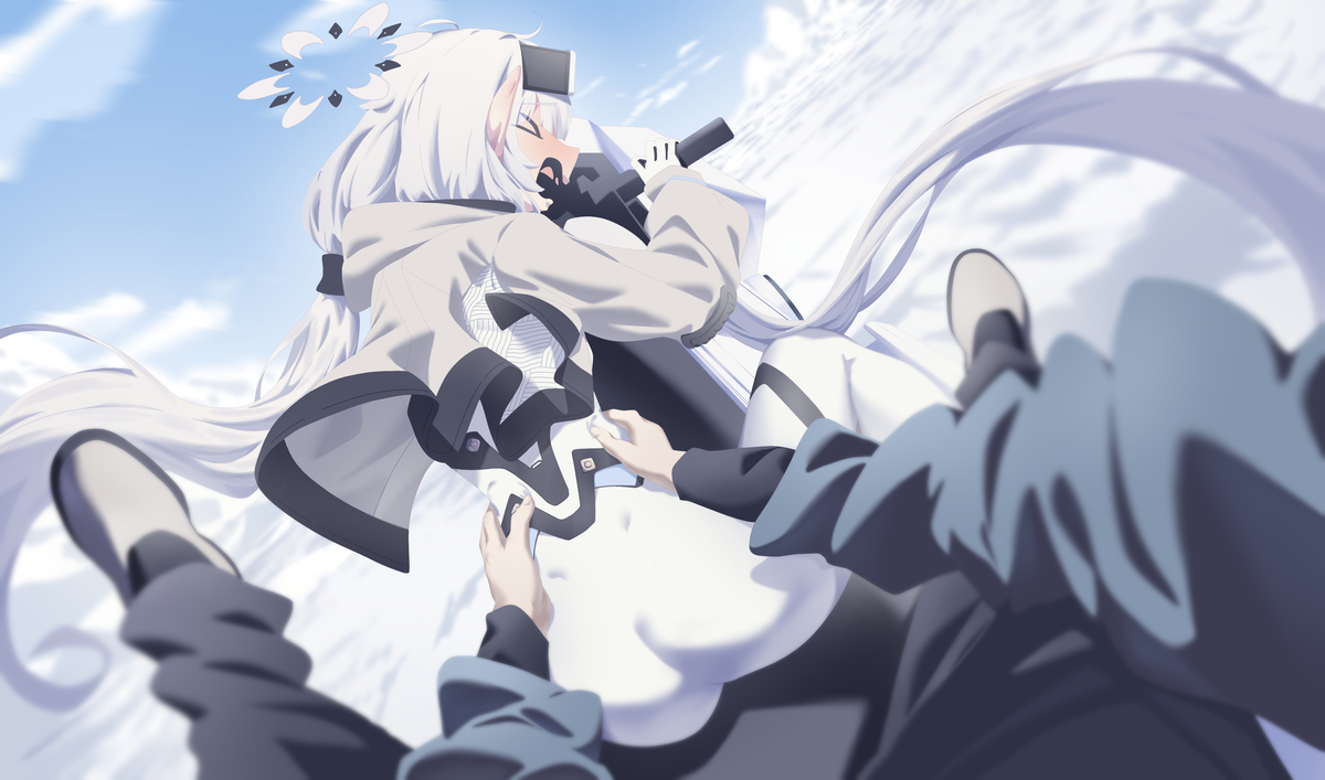 This is a pixiv picture whose title is Himari Battle Suit.