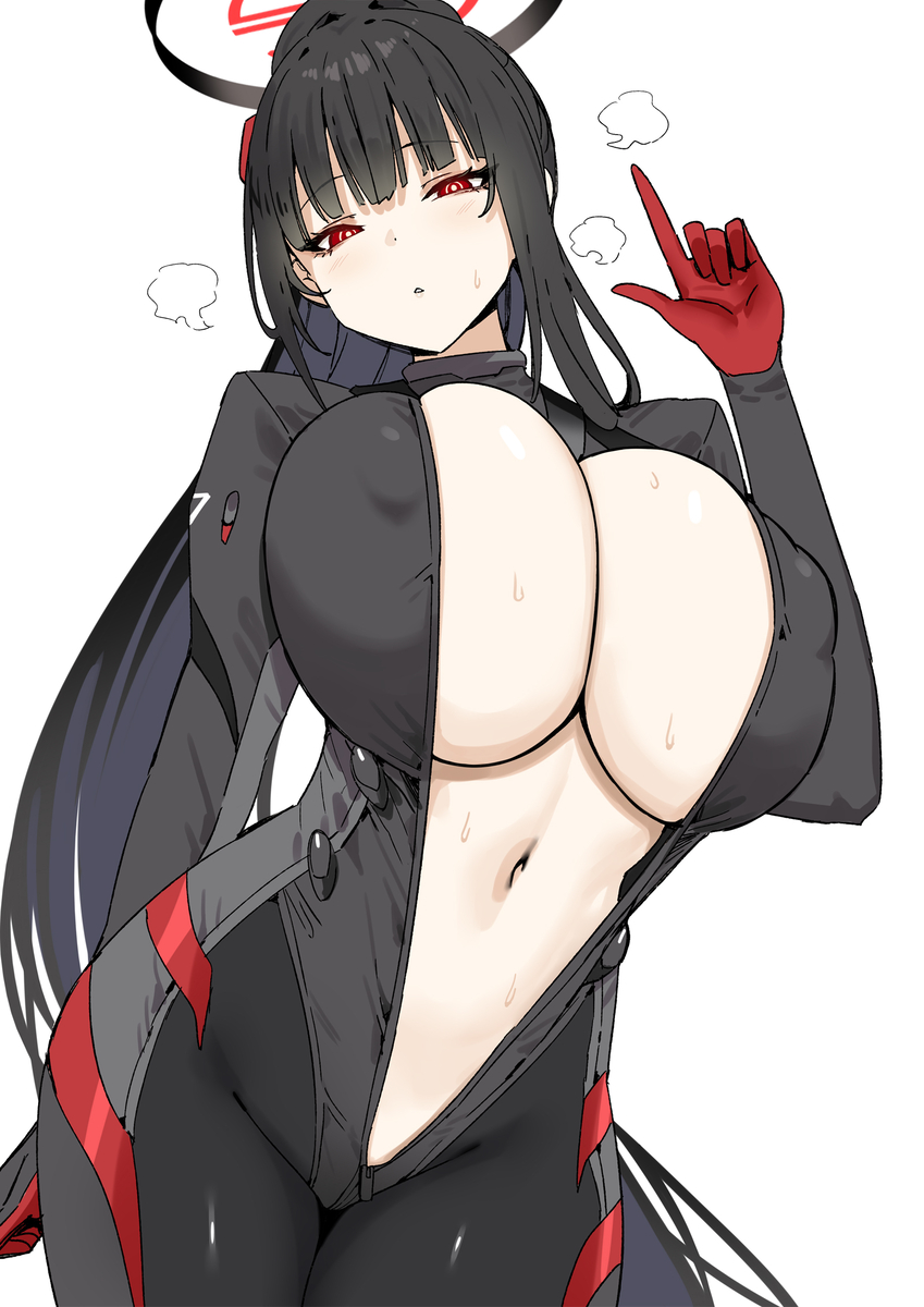 This is a pixiv picture whose title is 🔫.