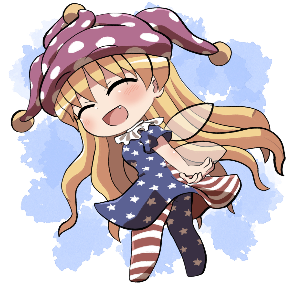 This is a pixiv picture whose title is にっこりピース！.