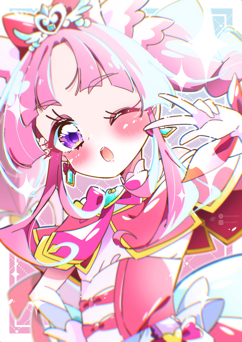 This is a pixiv picture whose title is キュアミスティック.