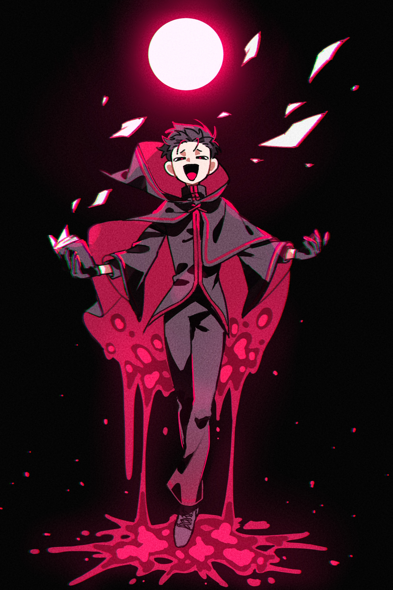 This is a pixiv picture whose title is 闇堕ちif√.