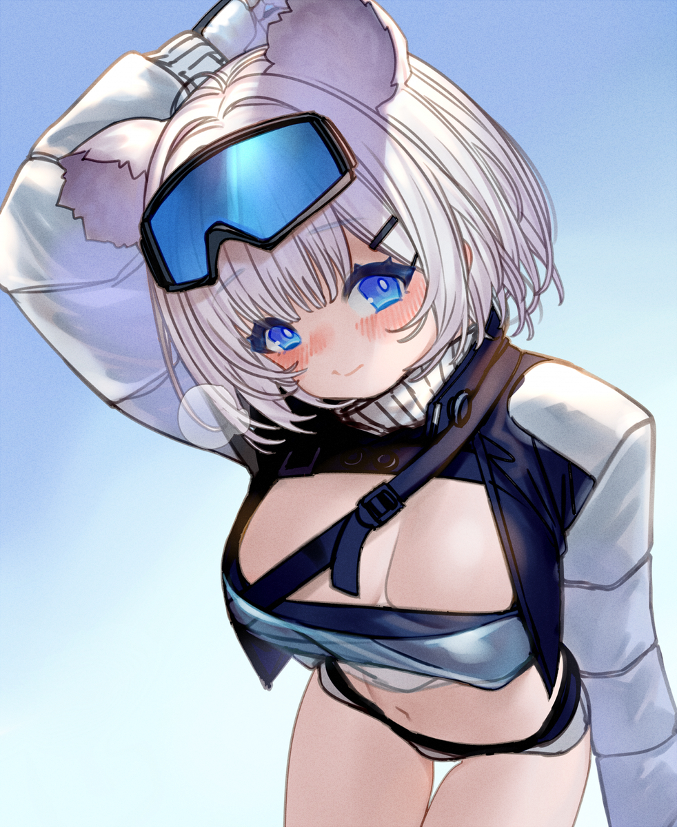 This is a pixiv picture whose title is 🐻‍❄️.