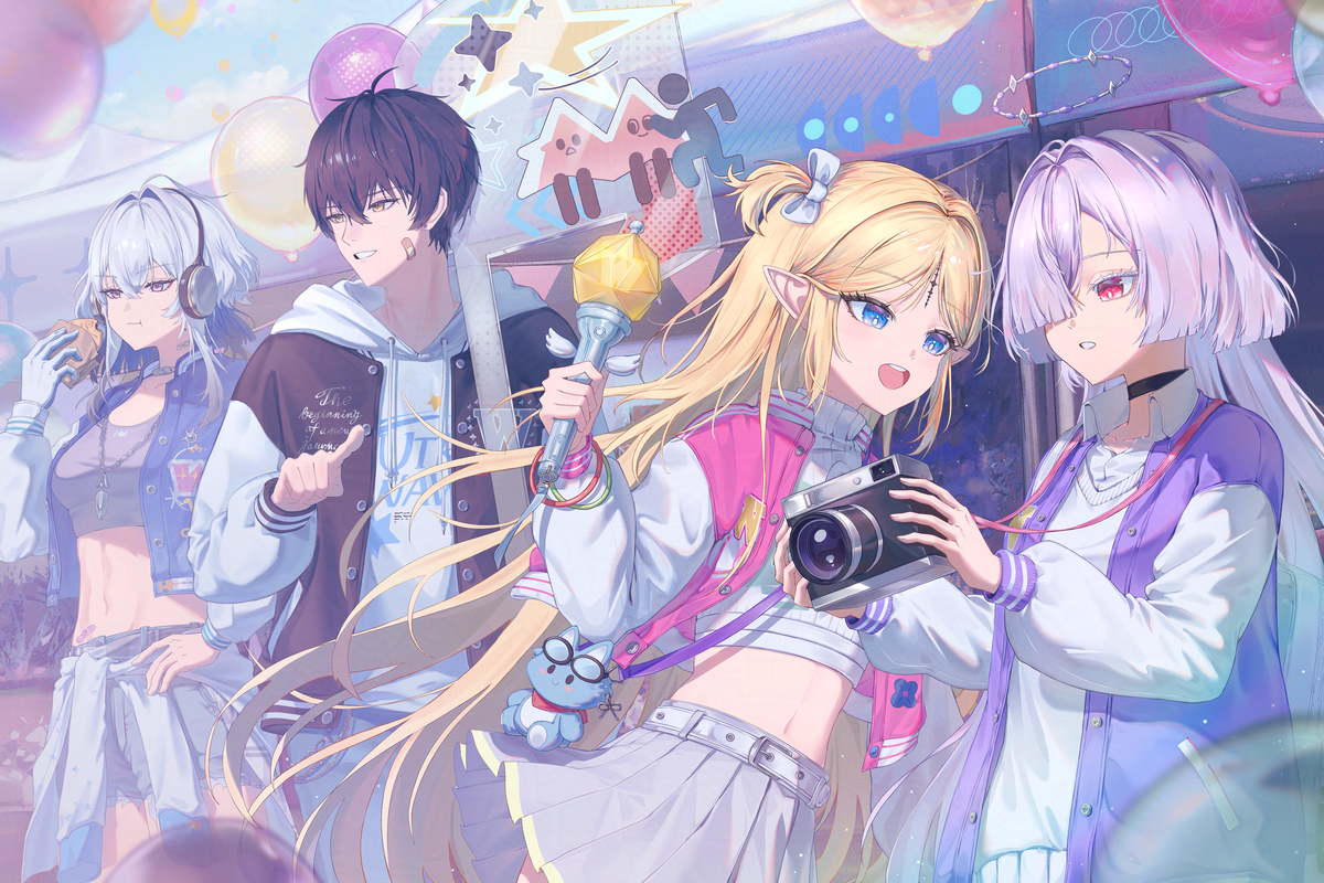 This is a pixiv picture whose title is 띵조캠퍼스.