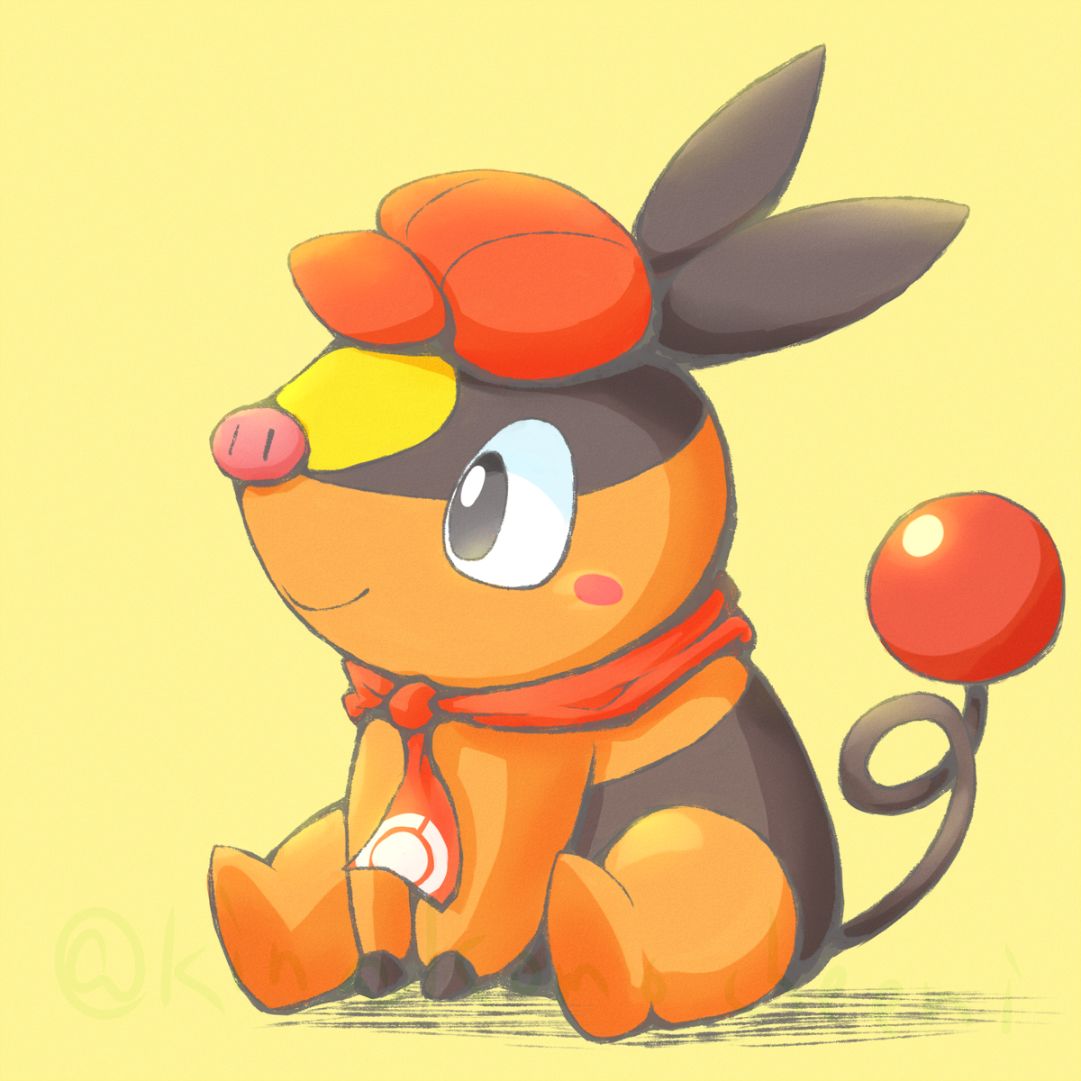 This is a pixiv picture whose title is ポカブ.