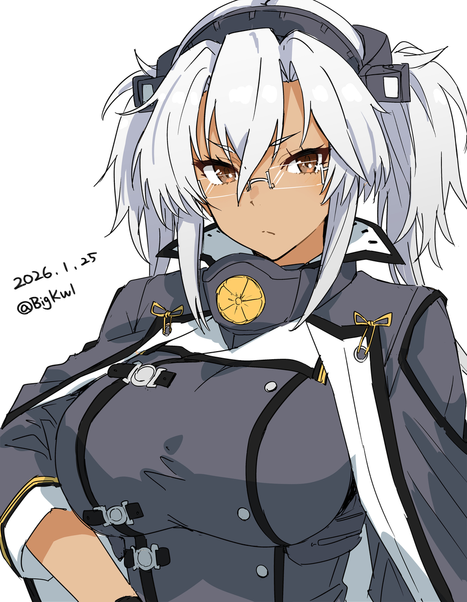 This is a pixiv picture whose title is 武蔵（ワンドロ20260125）.