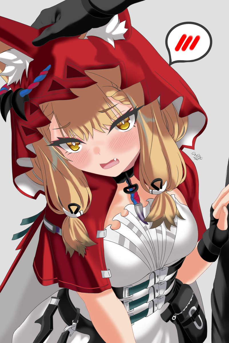 This is a pixiv picture whose title is Rossina Wulfperl Luppino 😭😭.