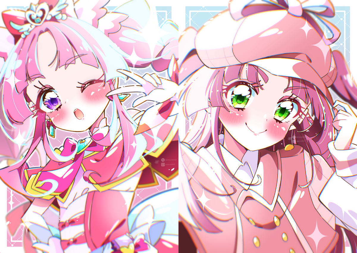 This is a pixiv picture whose title is キュアミスティック/みくるちゃん.