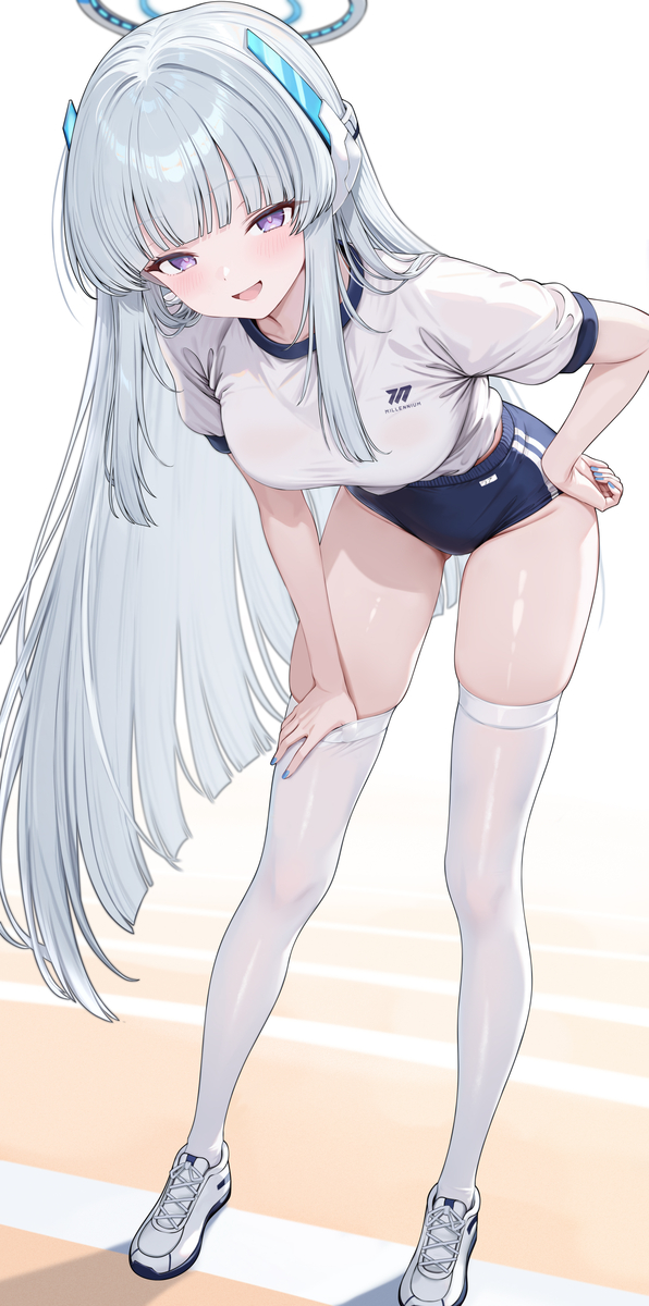 This is a pixiv picture whose title is ノア.絶対領域.