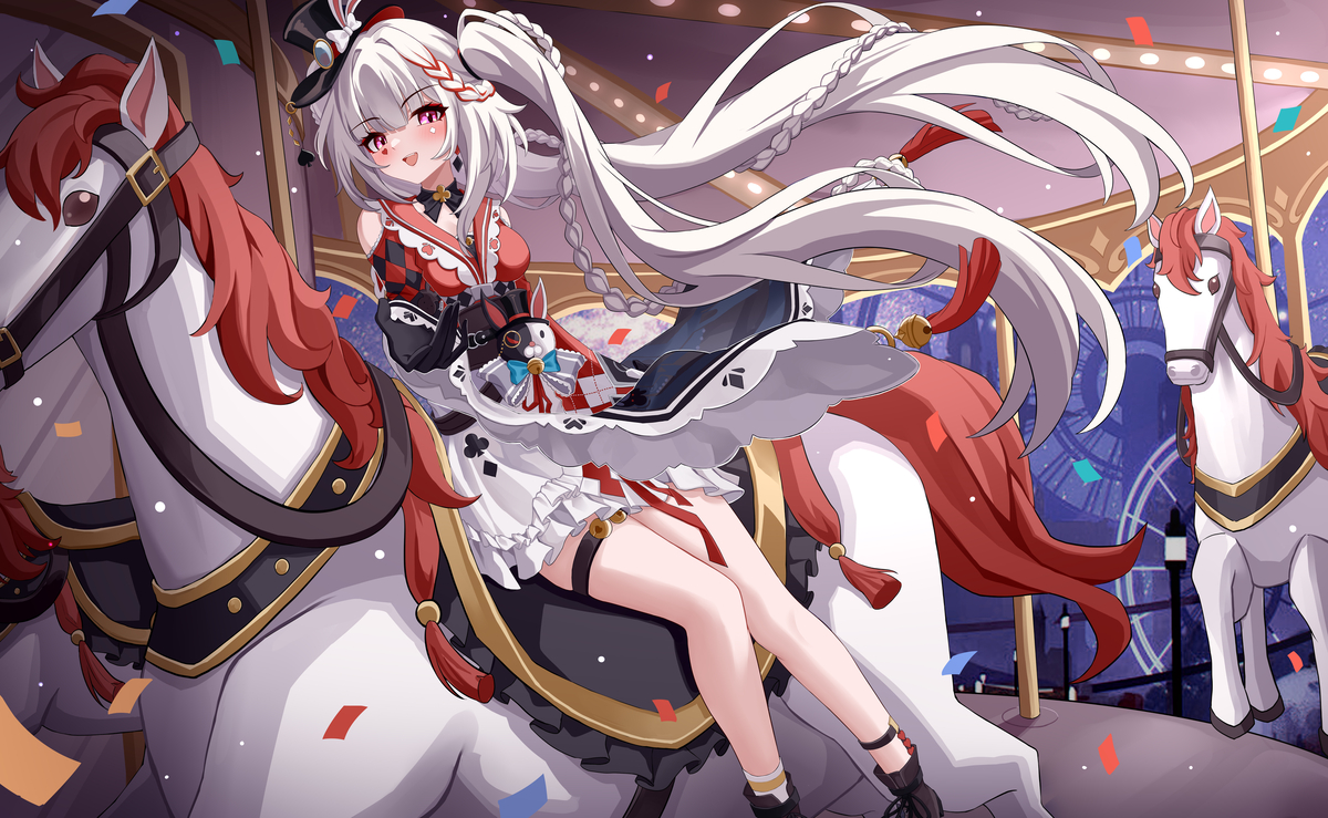 This is a pixiv picture whose title is 火花.