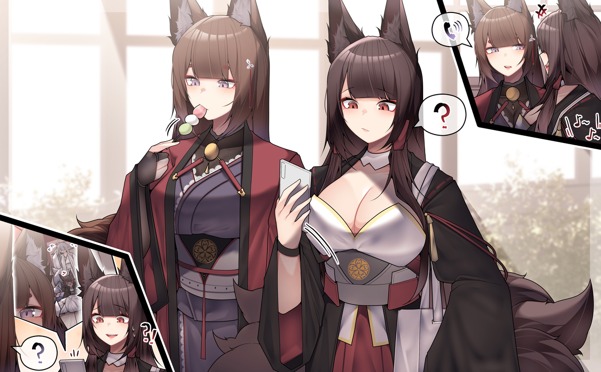 This is a pixiv picture whose title is もふもふ.