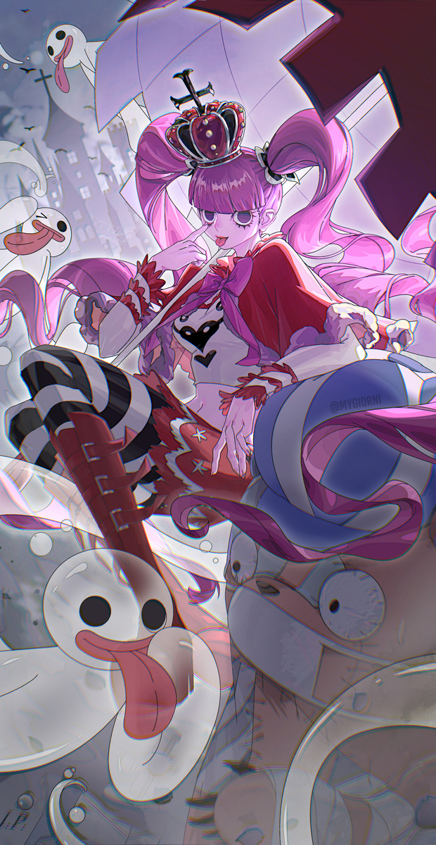 This is a pixiv picture whose title is Perona👻.